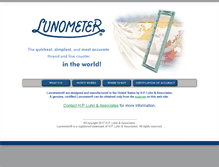 Tablet Screenshot of lunometer.com